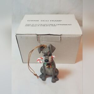 Tramp From Lady And The Tramp Vtg Disney Christmas Collectible Ornament #028908